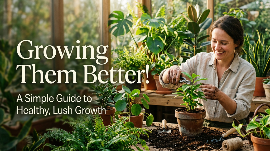 Growing Them Better! A Simple Guide to Healthy, Lush Growth