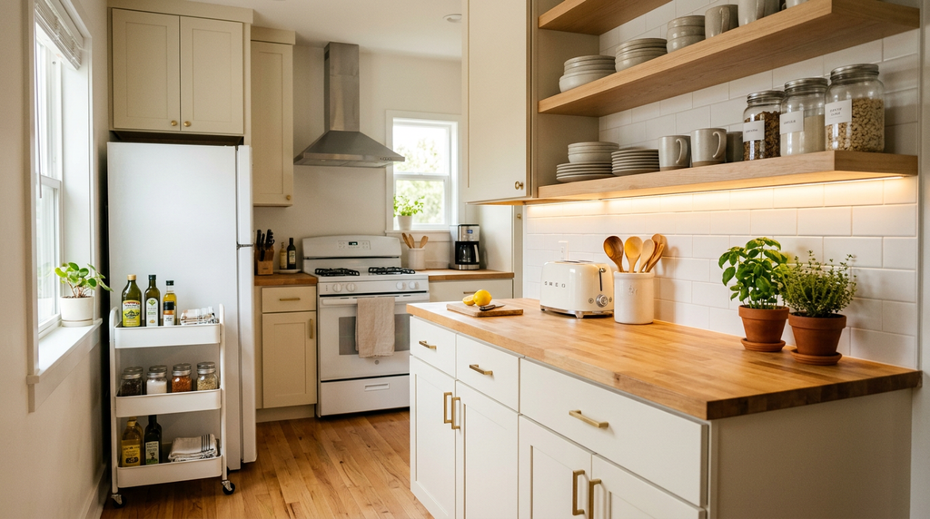 How to Make a Small Kitchen Better for Novices: An Easy Guide to Increasing Space, Style, and Function