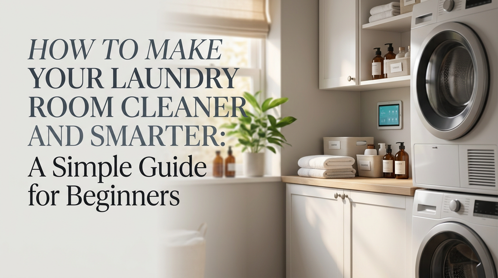 How to Make Your Laundry Room Cleaner and Smarter: A Simple Guide for Beginners