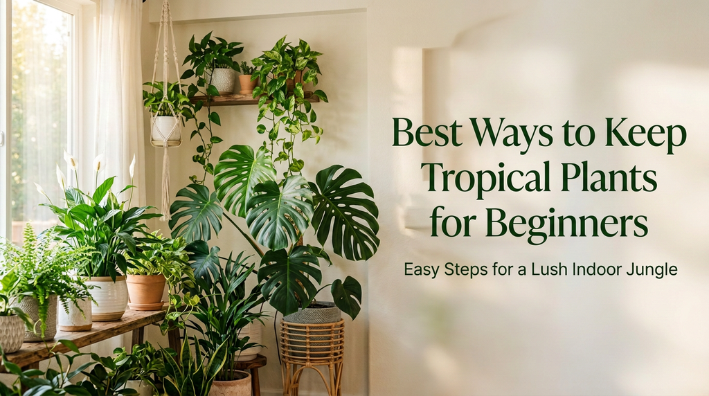 Best Ways to Keep Tropical Plants for Beginners: Easy Steps for a Lush Indoor Jungle