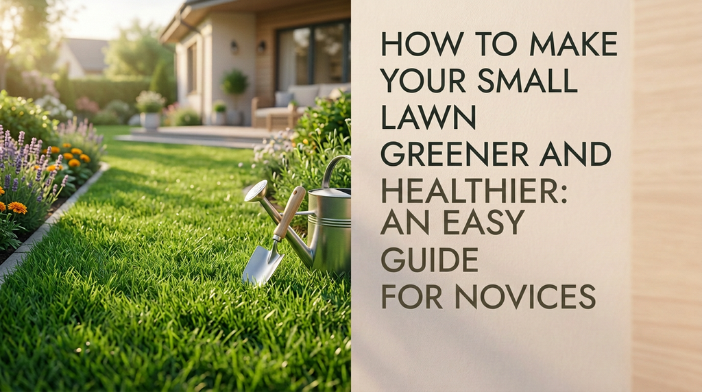 How to Make Your Small Lawn Greener and Healthier: An Easy Guide for Novices